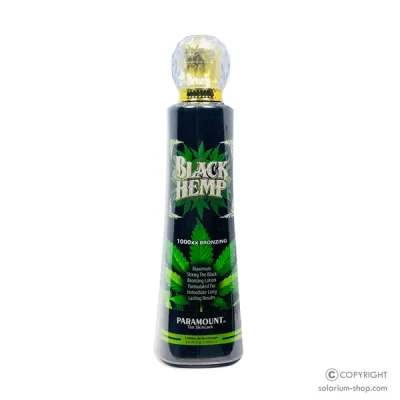 لوسیون سولاریوم پارامونت مدل BLACK HEMP