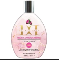 لوسیون سولاریوم برانشوگر مدل Chocolate Covered Strawberries حجم 400 میل