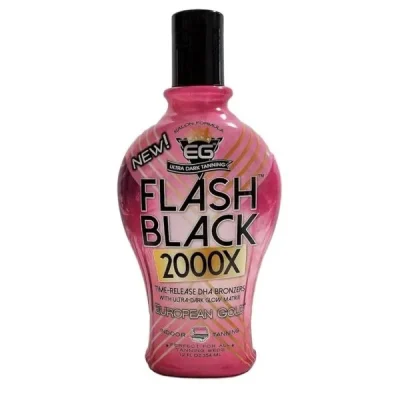 لوسیون سولاریوم یوروپین گلد مدل Flash Black 2000X