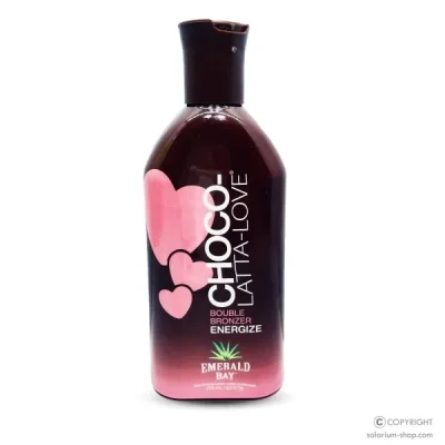 لوسیون سولاریوم امرالد بای مدل CHOCO LATTA LOVE حجم 250 میل